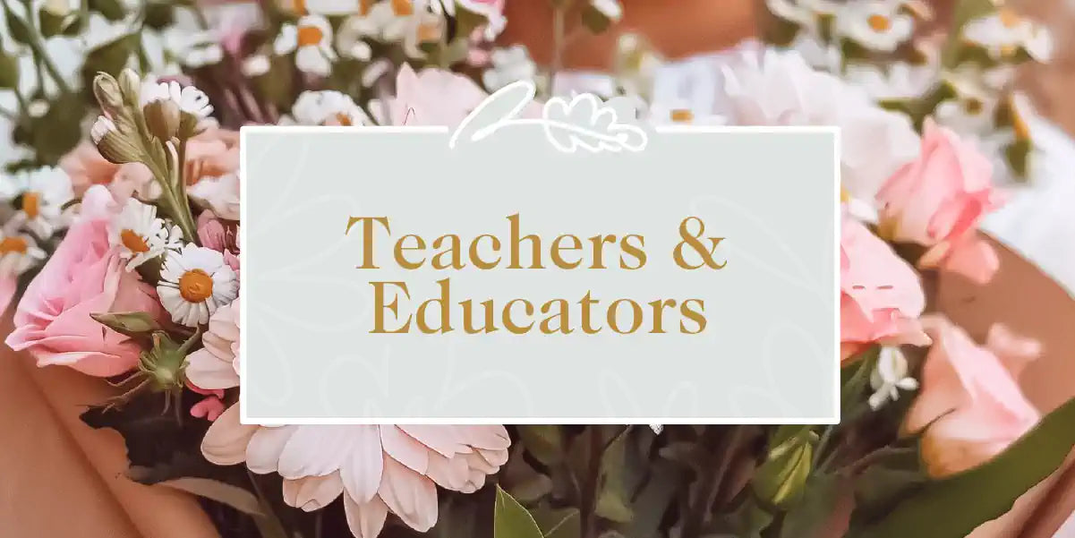 A bouquet of fresh flowers intended for teachers and educators. Fabulous Flowers and Gifts - Teachers & Educators
